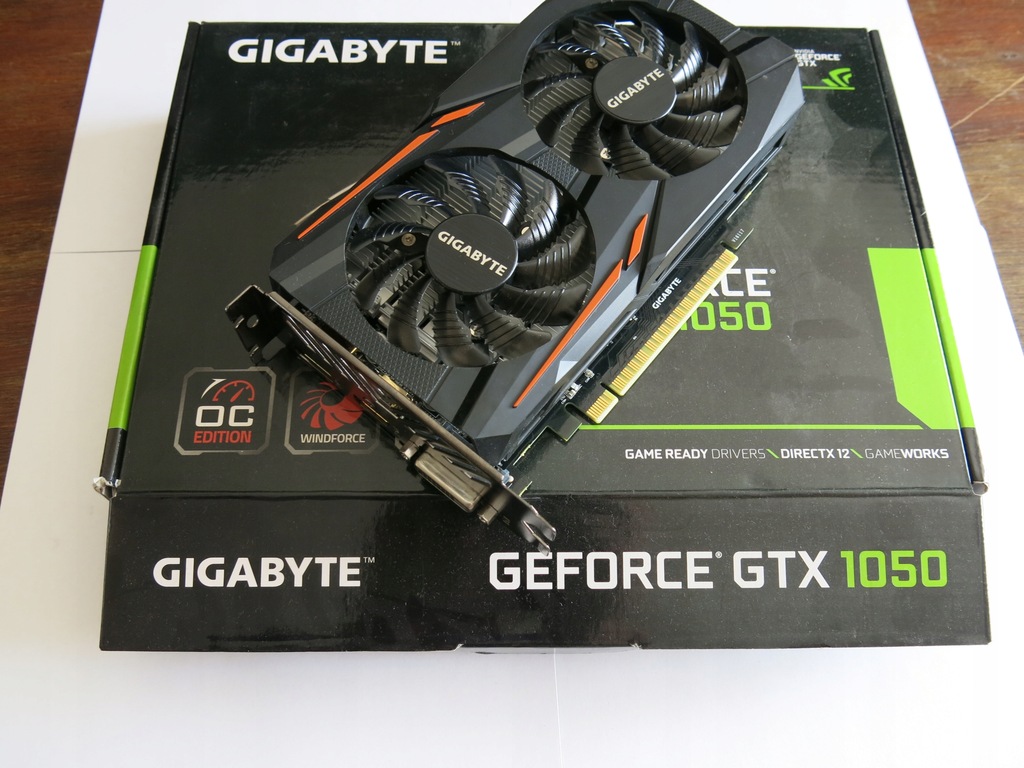 Gigabyte 1050 OC GTX 2 GB 2 GB GDDR5 - 9135458792 - oficjalne archiwum ...