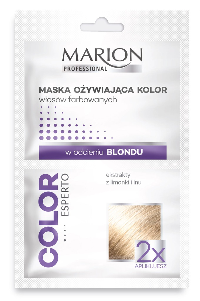 Marion maska do włosów w odcieniu blond MARION