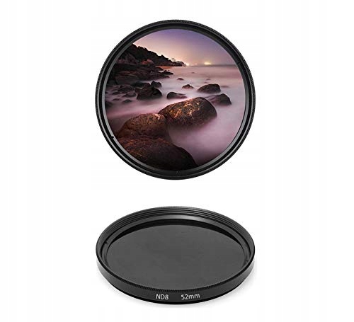 ND8 52mm Professional Line dHD DIGITAL Filter SZXARY NATURALNY