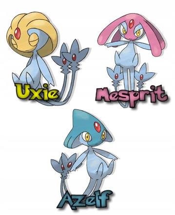 Pokemon Go Lapanie Legend Azelf Uxie Mesprit 9877618551 Oficjalne Archiwum Allegro