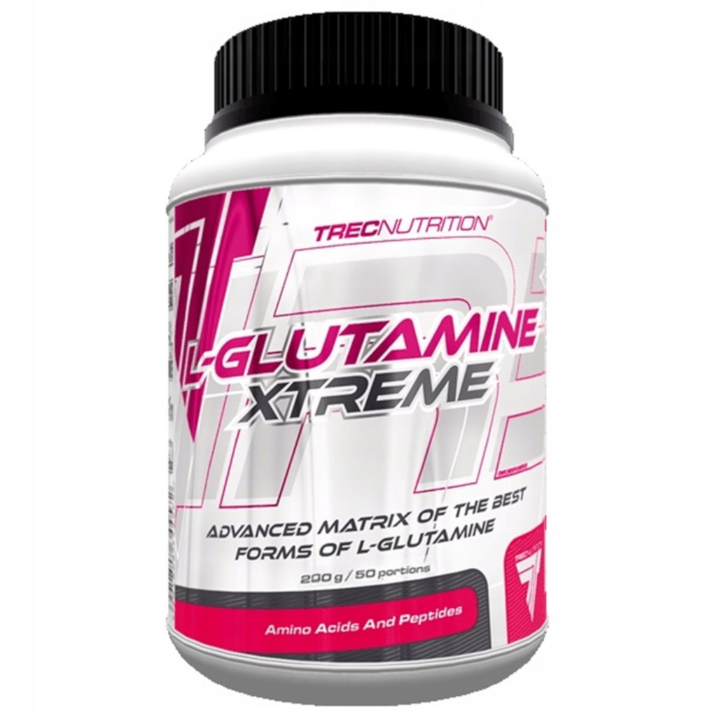 TREC L-GLUTAMINE XTREME 200g glutamina REGENERACJA