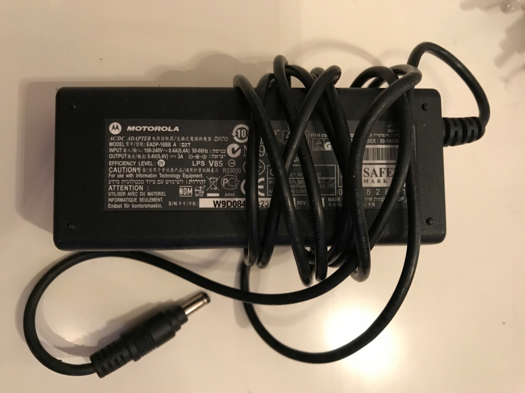 Zasilacz ładowarka MOTOROLA 5,4V V85 EADP-16BB A