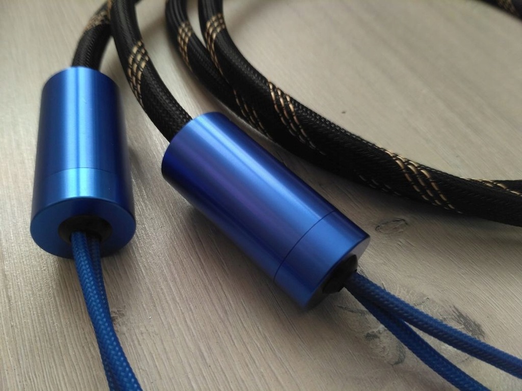 kable głośnikowe 2m High End miedź 5N absorbery - 7944345012