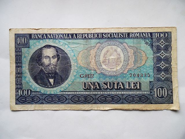 Rumunia 100 Lei 1966 r