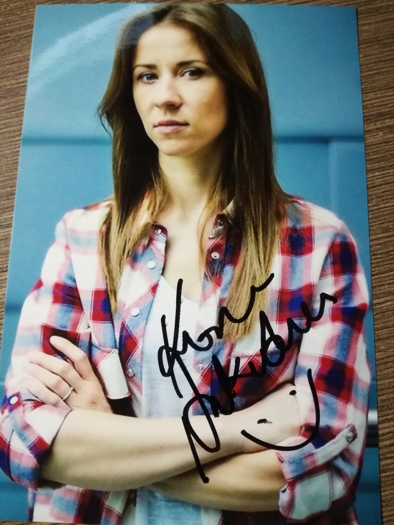 Katarzyna Ankudowicz!!! - oryginalny autograf