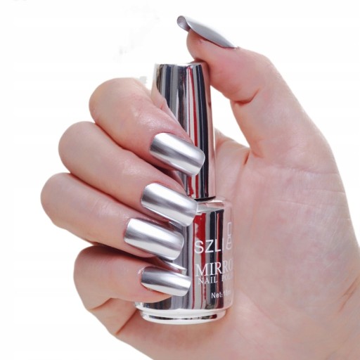 Metaliczny efekt lustrzany Lakier do paznokci 18ML
