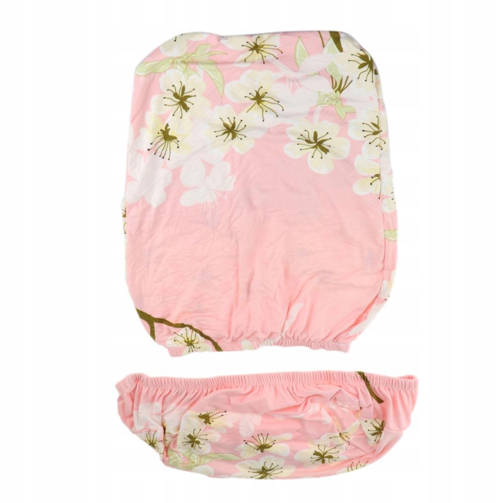 Computer Office Chair Covers Elastic Pink-Peach Blossom as described