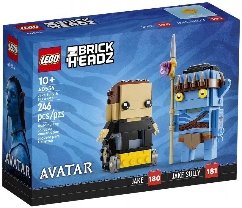 LEGO BrickHeadz 40554 Jake Sully i jego awatar