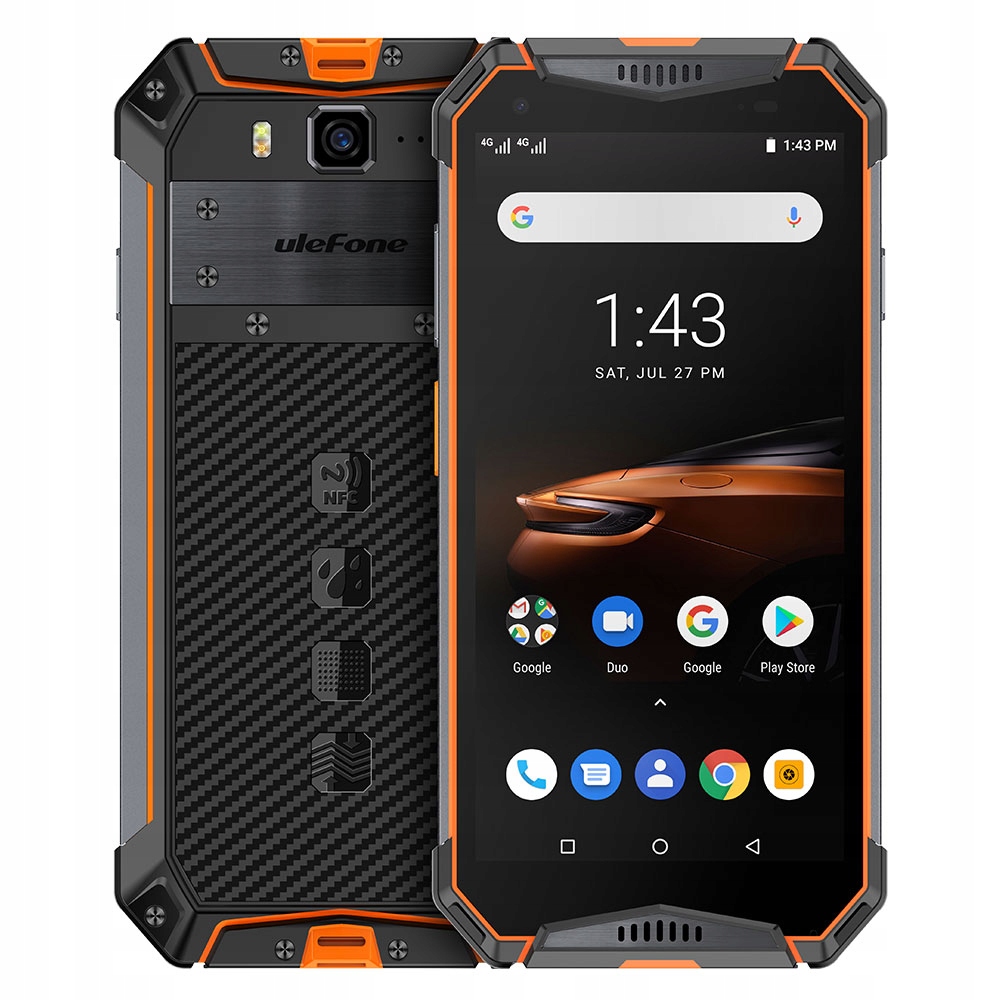 Купить Смартфон Ulefone Armor 3W 6/64 ГБ IP68 NFC 10300 мАч: отзывы, фото, характеристики в интерне-магазине Aredi.ru