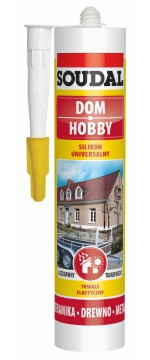 SOUDAL SILIKON UNIWERSALNY BEZBARWNY 280 ml
