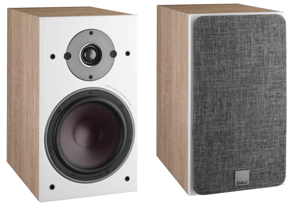 KOLUMNY GŁOŚNIKOWE PODSTAWKOWE STEREO DALI OBERON 3 LIGHT OAK PARA