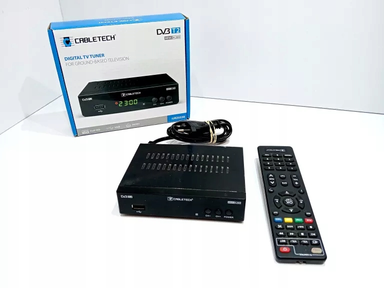 DEKODER DVBT2 CABLETECH URZ0338 TUNER