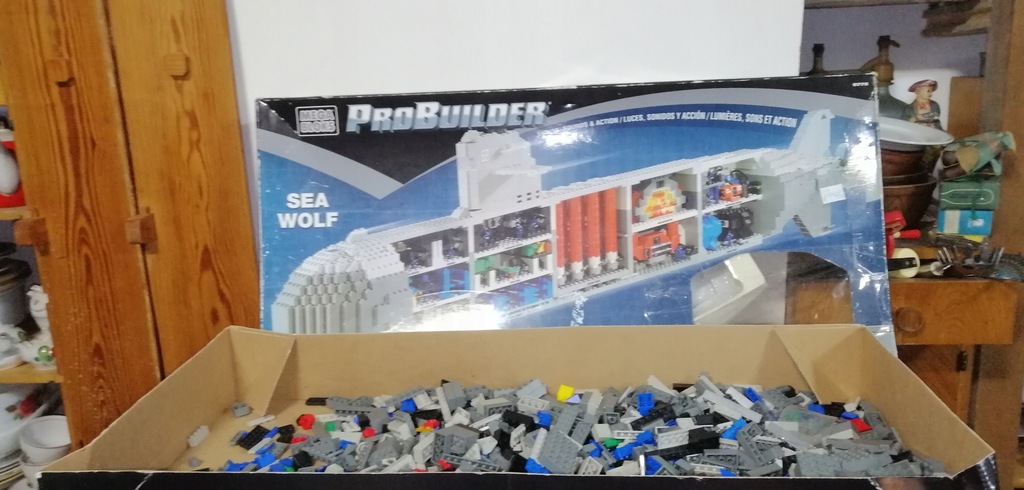 Mega Bloks Pro Builder Sea Wolf Submarine 9775 8710843109