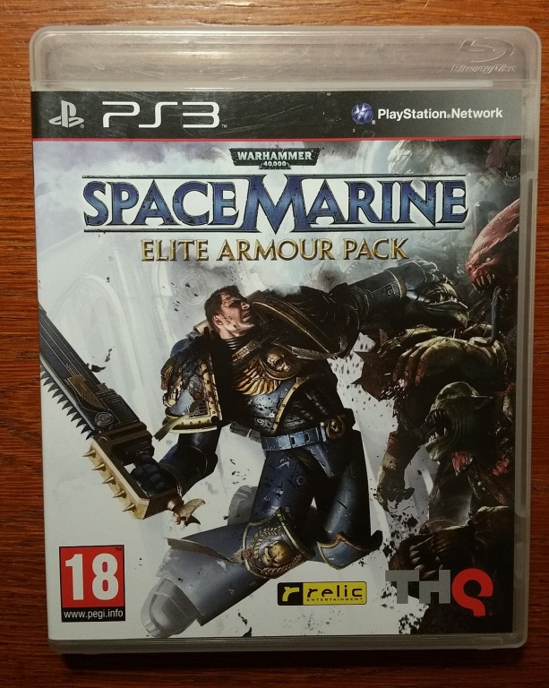 Space Marine Elite Armour Pack PS3