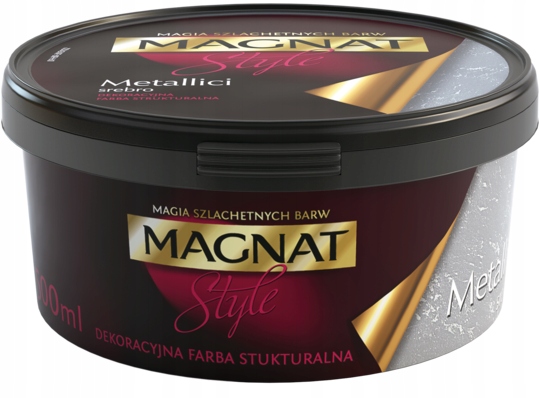 MAGNAT STYLE METALLICI SREBRO STRUKTURALNA 0,5L
