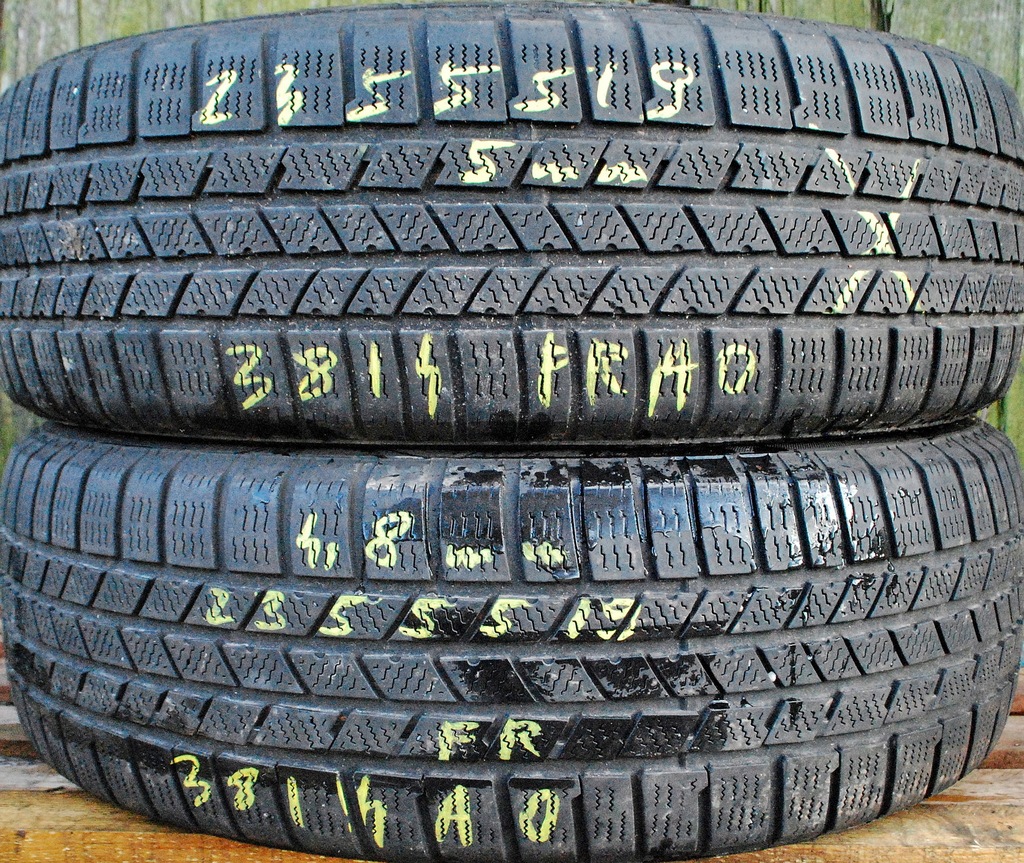235/55 R19 Continental Cross opony zimowe 4x 5,5mm - 7448302810