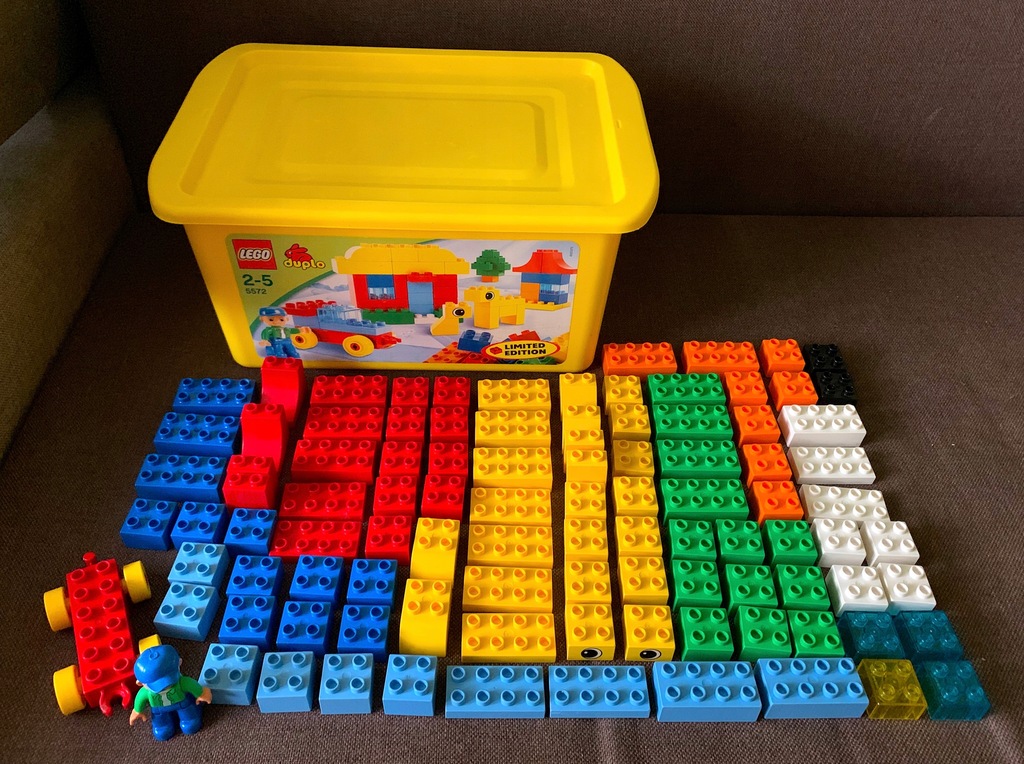 LEGO DUPLO 5572 zestaw + pudełko LIMITOWANA EDYCJA - 8459569766 - oficjalne  archiwum Allegro