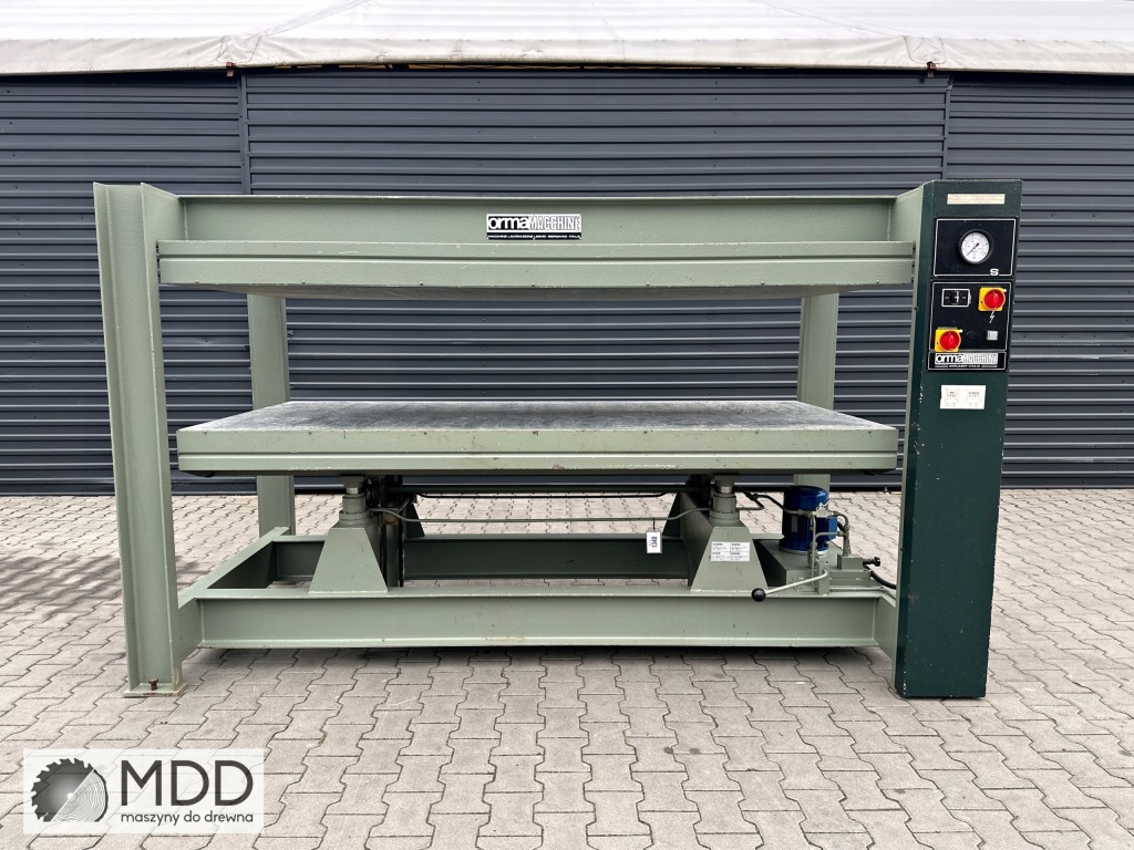 Prasa półkowa hydrauliczna ORMA S/4 2500x1200 mm