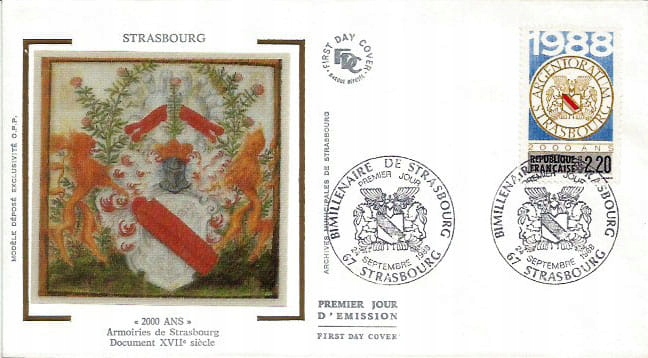 Francja 1987, Strasburg, Argentoratum, starożytny