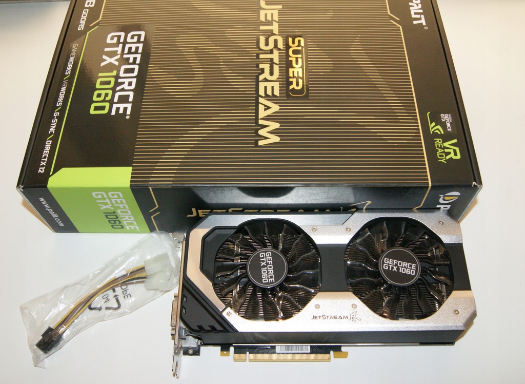 Купить Palit GTX 1060 JetStream 6 ГБ GDDR5 GWAR МАГАЗИН: отзывы, фото, характеристики в интерне-магазине Aredi.ru