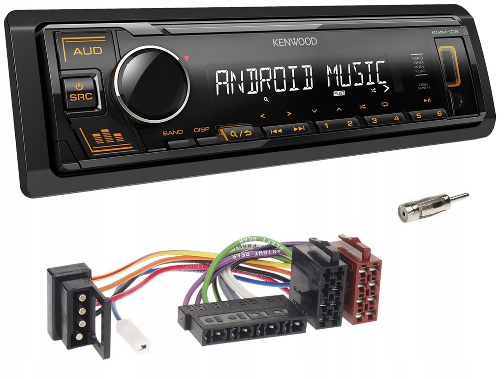 Kenwood KMM-105AY RADIO MERCEDES W124 POMARAŃCZOWE - 8212515117 ...