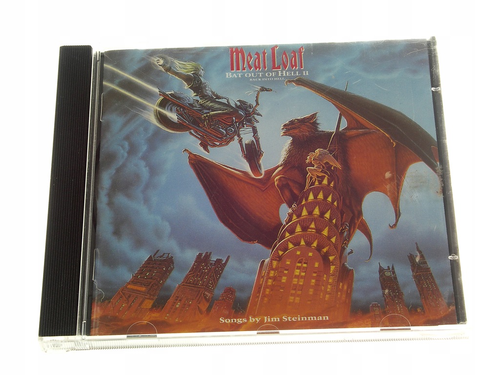 MEAT LOAF BAT OUT OF HELL II BACK INTO HELL II 12618970450
