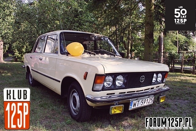 Fiat 125p podróż do przeszłości - Warszawa