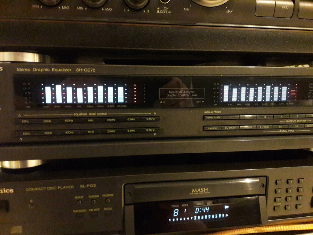 Technics korektor SH-GE70 w zadbanym stanie.