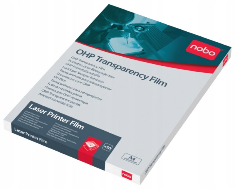 Folia do rzutników A4 50ark