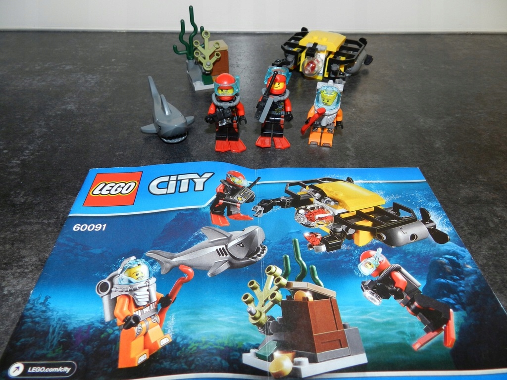 LEGO City 60091 Podwodny świat - zestaw startowy - 12353046229 ...