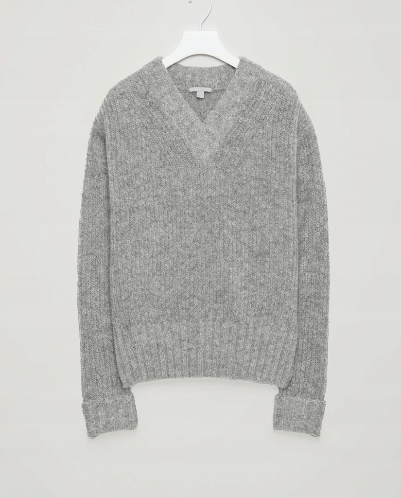 COS piękny sweter aktualna kolekcja wełna