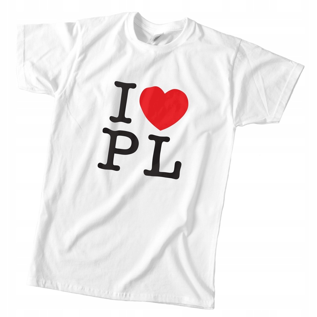 koszulka Polska I love PL w stylu I love NY