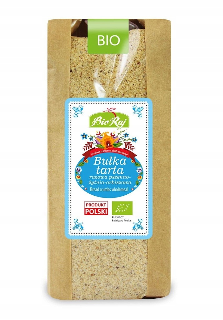 BUŁKA TARTA RAZOWA BIO 500 g - BIO RAJ