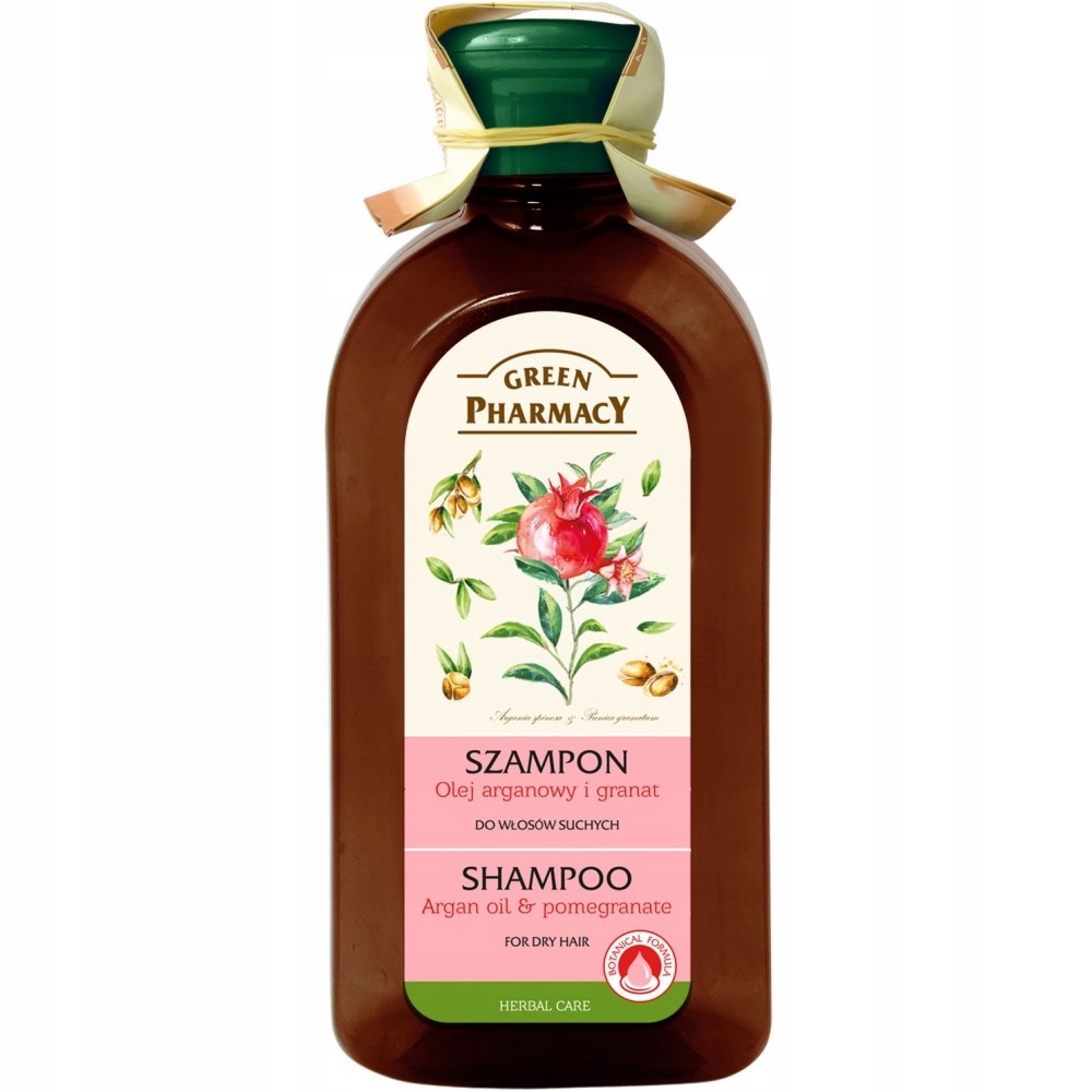 Green Pharmacy szampon do włosów suchych Olej Arga
