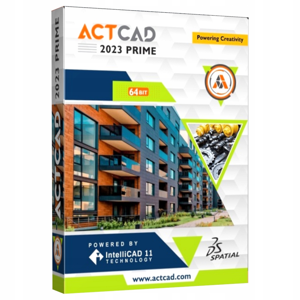 ActCAD 2023 PRIME ESD l. wieczysta zastąp Auto CAD