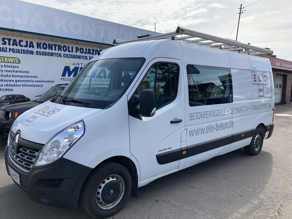 Renault Master Dokka Doka 144tkm Brygadówka Klima