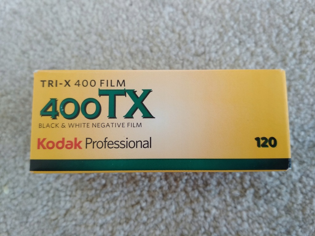 Kodak TRI-X 400 400TX 120 Negatyw cz-b, BW 6x6 6x9