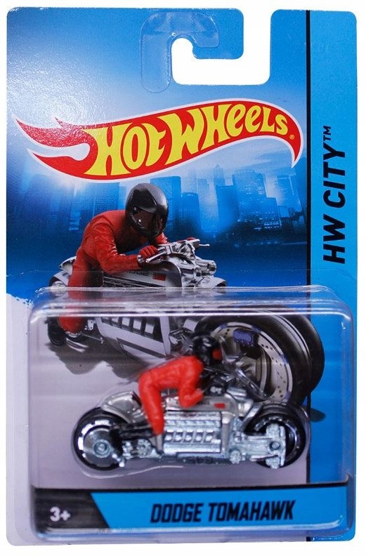 HOT WHEELS CITY MOTOR DODGE TOMAHAWK X2075