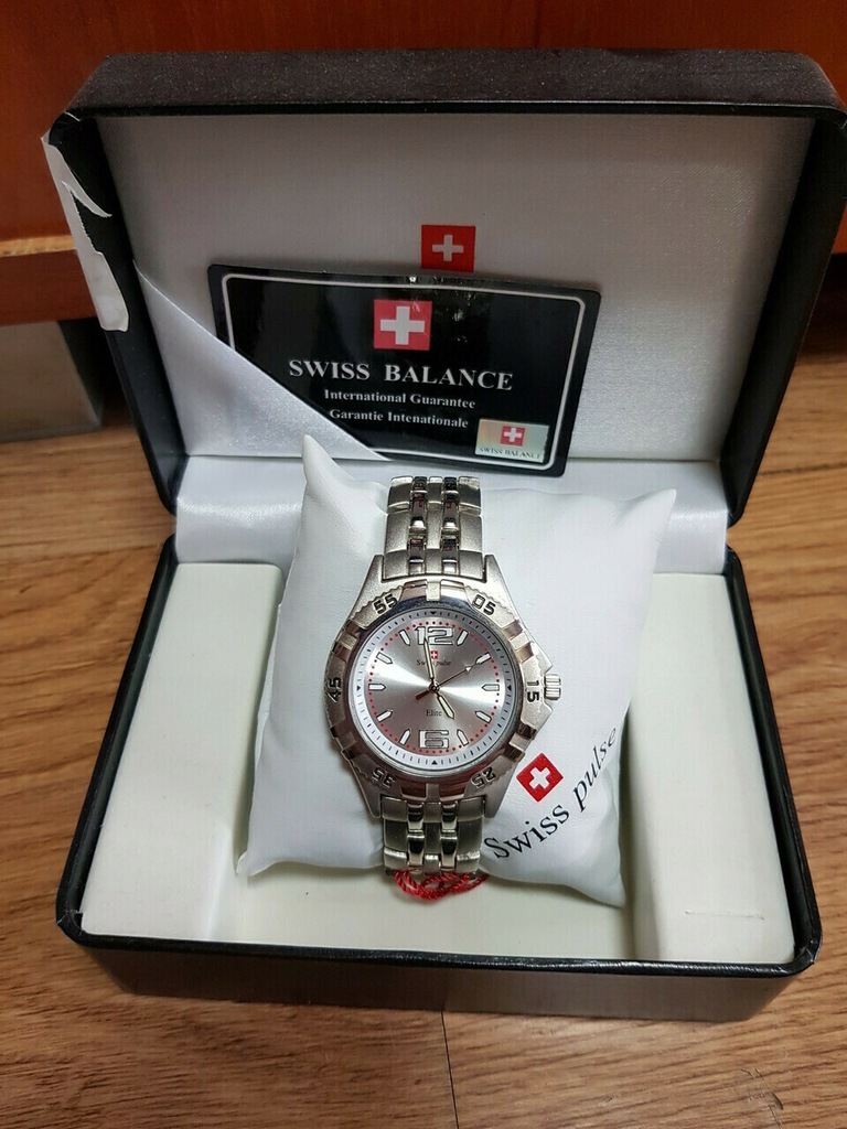 ZEGAREK M SKI SWISS PULSE ELITE STAN IDEALNY 9587246690