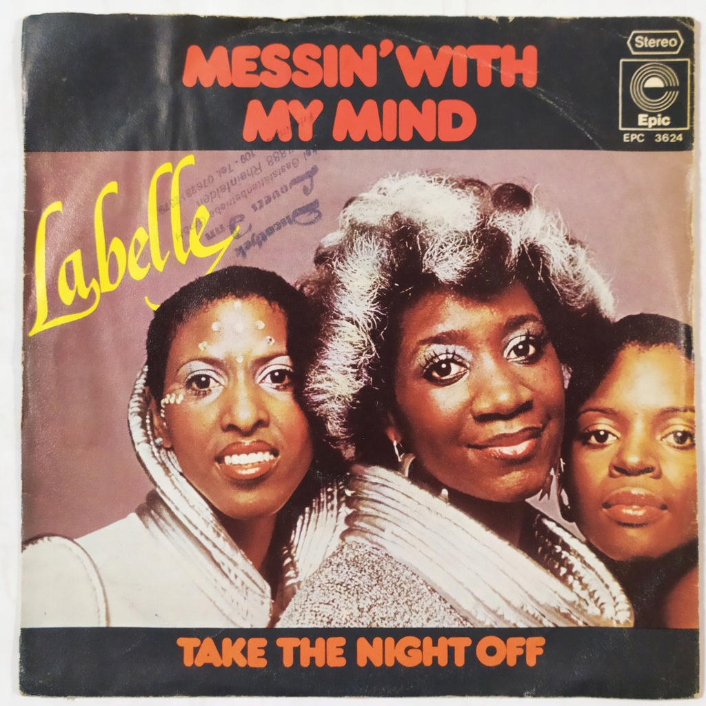 LaBelle- Messin' With My Mind - SP 7'' -- 1298