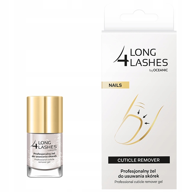 LONG 4 LASHES żel do usuwania skórek paznokci 10ml