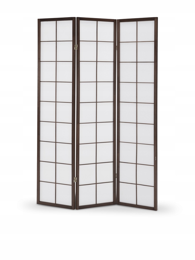 PARAWAN ZEN W STYLU JAPOŃSKIM WENGE PERGAMIN 178CM