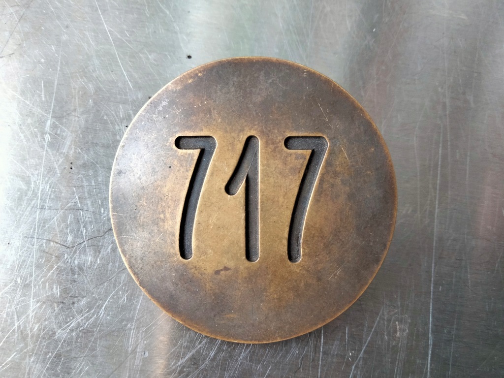 Oryginal IIRP Znak Policji Państwowej z podkladka