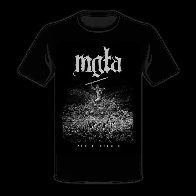 Koszulka MGŁA Age of Excuse M t-shirt black metal