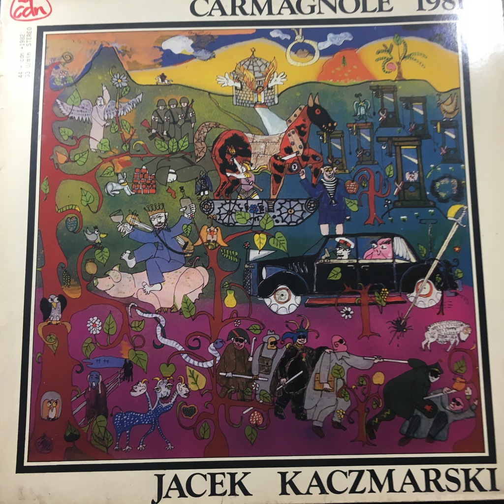 JACEK KACZMARSKI CARMAGNOLE 1981 LP