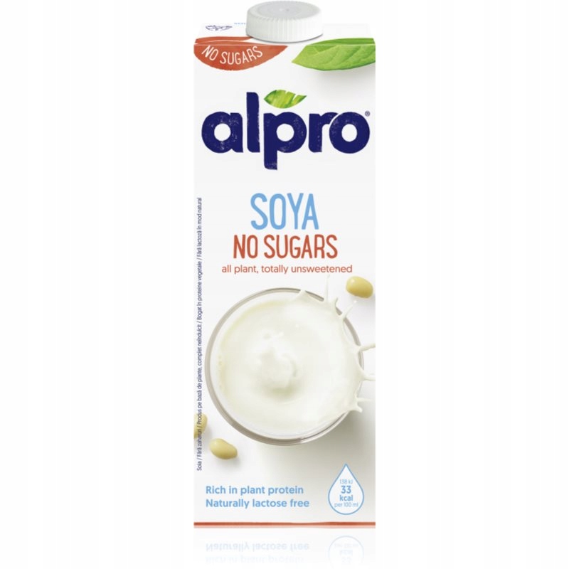 Alpro Soya No Sugars napój sojowy niesłodzony 1000 ml