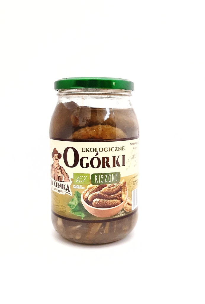 OGÓRKI KISZONE BIO 820 g - OD ZENKA TRADYCYJNIE