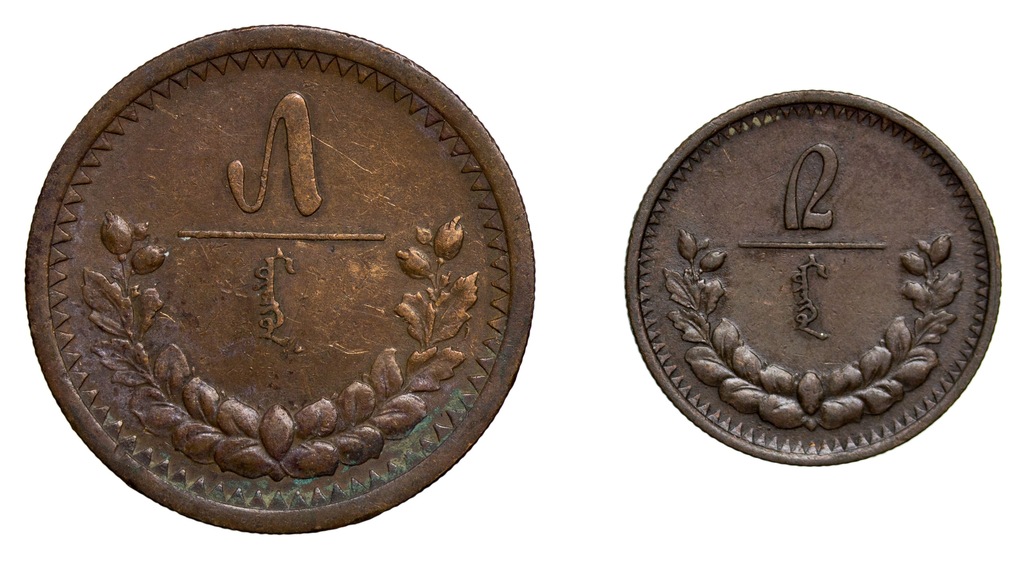 AJM Mongolia 2 + 5 Mongo bez daty (1925), st. 3