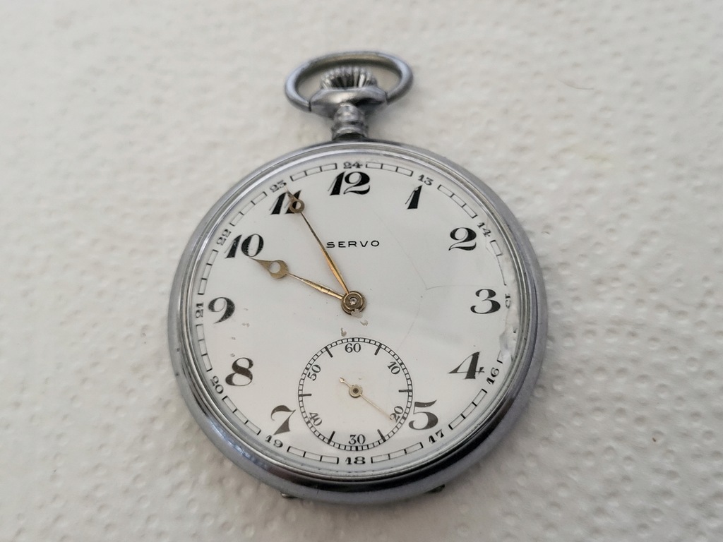 STARY SPRAWNY ZEGAREK KIESZONKOWY = SERVO =