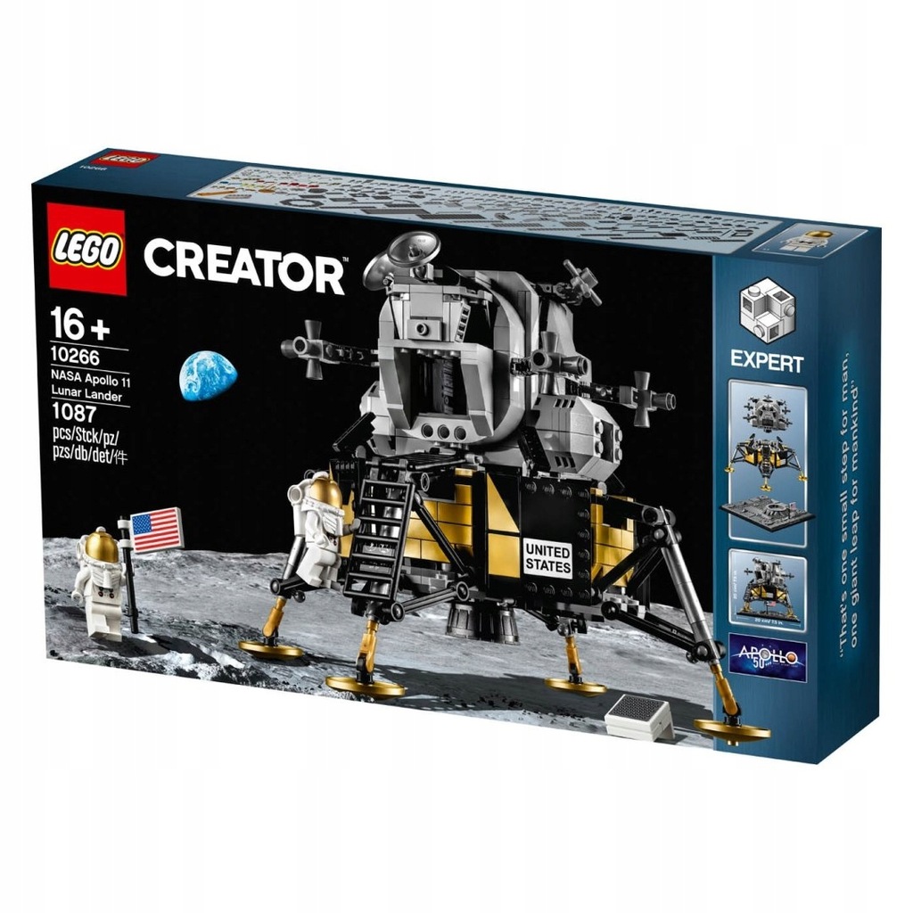 LEGO Creator Lądownik księżycowy Apollo 11 NASA 10266